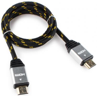 Кабель HDMI 1м Konoos KCP-HDMInbk круглый черный