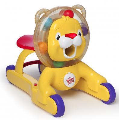 Каталка-ходунок Bright Starts Веселый лев желтый от 6 месяцев пластик