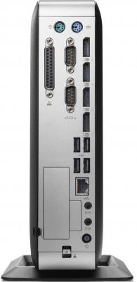 Тонкий клиент HP t730 RX-427BB 2.7GHz 8Gb 32Gb SSD W2100-2Gb серебристый черный J9B01EA