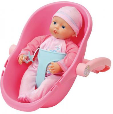 Кукла ZAPF Creation My Little Baby Born с креслом-переноской 32 см
