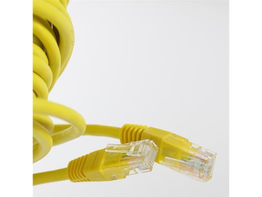 Патч-корд UTP 5е категории Telecom 20м желтый NA102-Y-20M