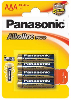 Батарейки Panasonic Alkaline Power LR03REB/4BP AAA 4 шт