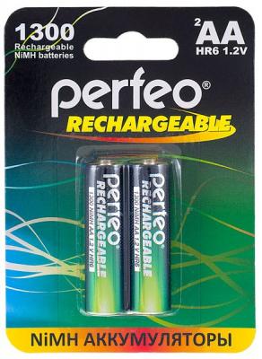 Батарейки Perfeo 1300/2BL AA 2 шт