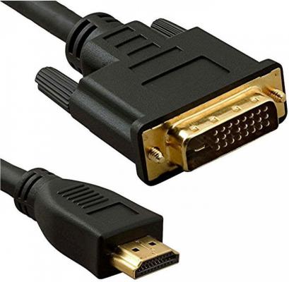 Кабель HDMI(m)- DVI(m) 2м ферритовые кольца 5bites APC-073-020