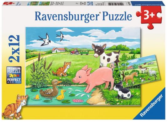 Пазл Ravensburger Детки фермерских животных 24 элемента 07582