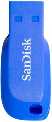 Флешка USB 64Gb SanDisk Cruzer Blade SDCZ50C-064G-B35BE голубой