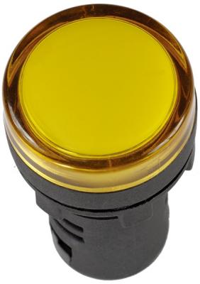 Лампа коммутационная Schneider Electric LED 220В ЛK-22 DEKraft желтый 25004DEK