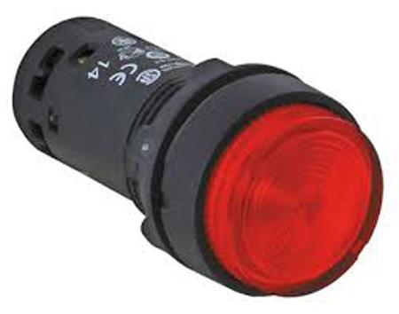 Кнопка Schneider Electric 22мм 24В с подсветкой красный XB7NW34B2