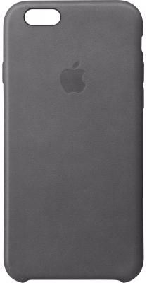 Накладка Apple Leather Case для iPhone 6S Plus iPhone 6 Plus серый MM322ZM/A