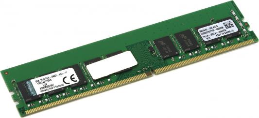 Оперативная память 8Gb PC4-19200 2400MHz DDR4 DIMM CL17 Kingston KVR24E17S8/8
