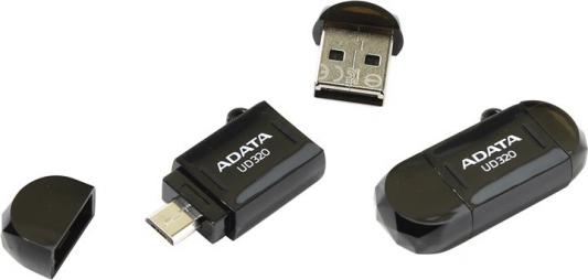 Флешка USB 16Gb A-Data UD320 OTG AUD320-16G-RBK черный