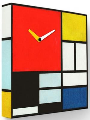 Часы FotonioBox Мондриан LB-035-35 разноцветный