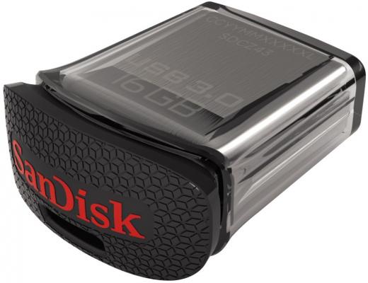 Флешка USB 16Gb SanDisk Ultra Fit SDCZ43-016G-GAM46 черный