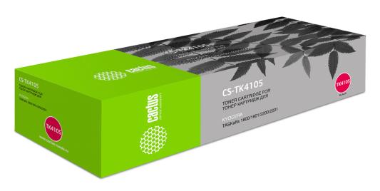 Картридж Cactus CS-TK4105 для Kyocera Mita TASKalfa 1800/2200/1801/2201 черный 15000стр