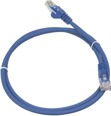 Патч-корд Lanmaster 5E категории UTP синий 1м LAN-PC45/U5E-1.0-BL