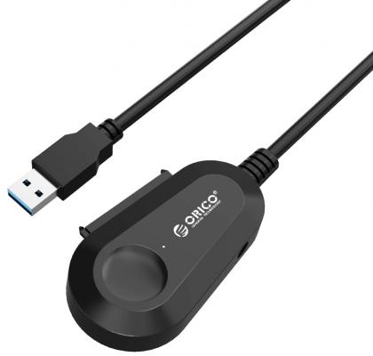 Переходник для 2.5"/3.5 HDD/SSD USB 3.0 А/SATA Orico 35UTS-BK черный
