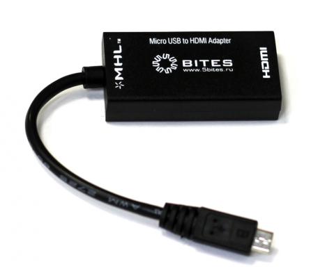 Переходник 5bites USB/BM - HDMI/F UA-HHFM-MHL