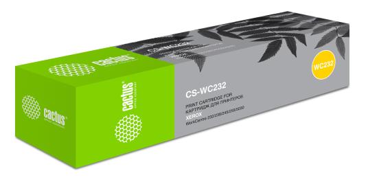 Картридж Cactus CS-WC232 006R01046 для Xerox WC 232/238/245/255/5030 черный 32000стр
