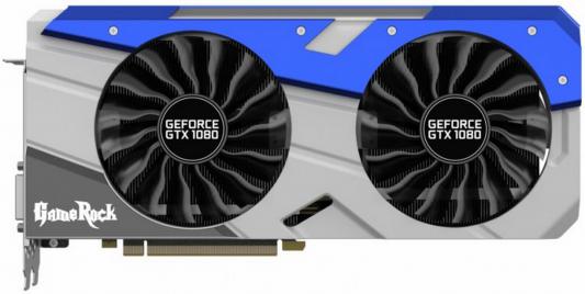 Видеокарта Palit GeForce GTX 1080 NEB1080T15P2-1040G GameRock 8G + G-Panel PCI-E 8192Mb 256 Bit Retail (NEB1080T15P2-1040G+9PU1000A01010)