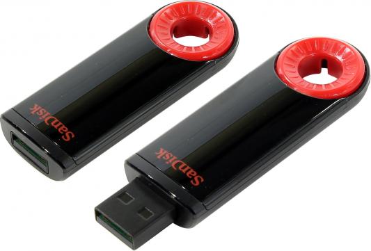 Флешка USB 16Gb SanDisk Cruzer Dial SDCZ57-016G-B35 черный/красный