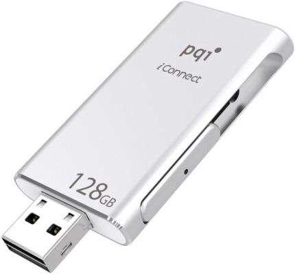 Флешка USB 128Gb PQI iConnect 6I01-128GR1001 серебристый