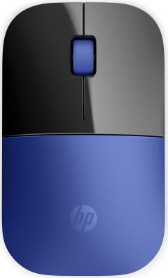 Мышь беспроводная HP Z3700 Wireless Dragonfly синий USB + радиоканал V0L81AA