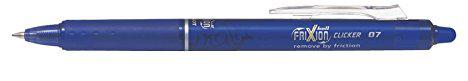 Гелевая ручка автоматическая Pilot Frixion Clicker синий 0.7 мм BLRT-FR7-L