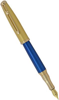 Перьевая ручка Flavio Ferrucci Tramonto лакированый корпус, позолоченные детали FF-FP1032