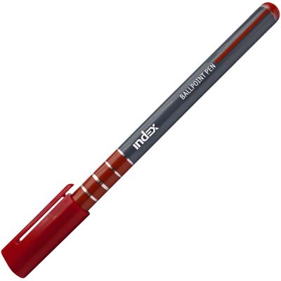 Шариковая ручка Index IBP801/RD красный 0.7 мм  IBP801/RD