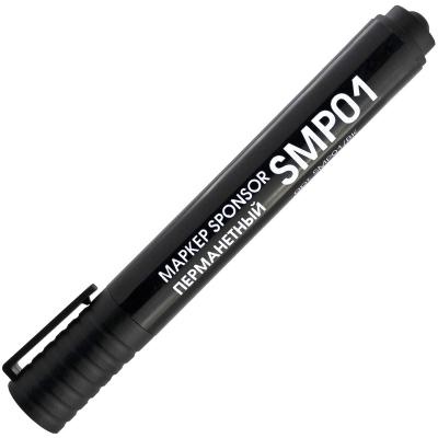 Маркер перманентный SPONSOR SMP01/BK 2 мм черный