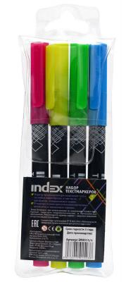 Набор маркеров Index IMH515/4 1 мм 4 шт разноцветный  IMH515/4