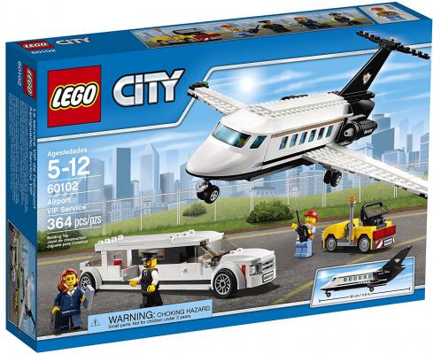 Конструктор Lego City: Служба аэропорта для VIP-клиентов 364 элемента 60102