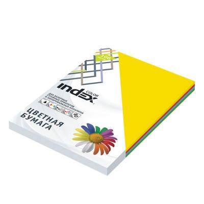 Цветная бумага Index Color A4 100 листов ICmixmedium/4x25/100