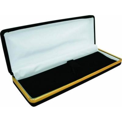 Футляр для 1-2 ручек, подарочный, бархатный, прямоугольный, 175х66х28 мм, черный BX-300