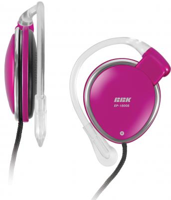 Наушники BBK EP-1800S розовый