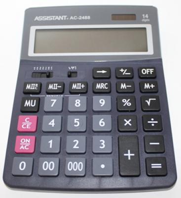 Калькулятор настольный Assistant AC-2488 14-разрядный  AC-2488