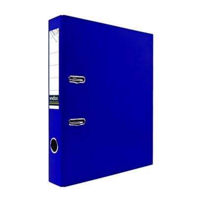 Папка-регистратор с покрытием PVC, 50 мм, А4, темно-синяя IND 5/30 PVC ТС