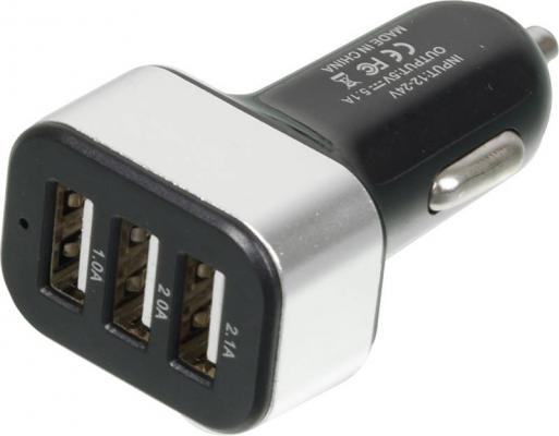 Автомобильное зарядное устройство Wiiix UCC-3-2 3 x USB 5.1А черный