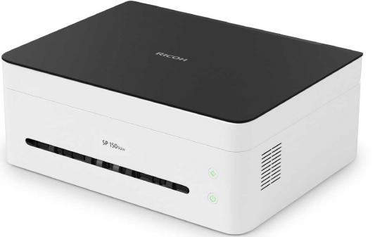 МФУ Ricoh SP 150SUw черно-белая A4 1200x600 dpi 22ppm Wi-Fi USB 408005