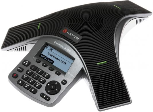 Телефон Polycom SoundStation IP 5000 для конференций черный 2200-30900-114