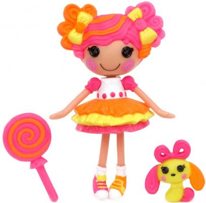 Кукла LALALOOPSY Mini с питомцем и аксессуаром 7.5 см в ассортименте