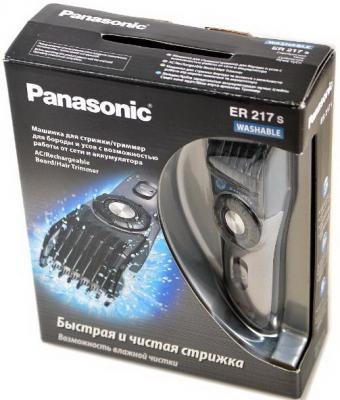 Триммер Panasonic ER217S520 серебристый чёрный