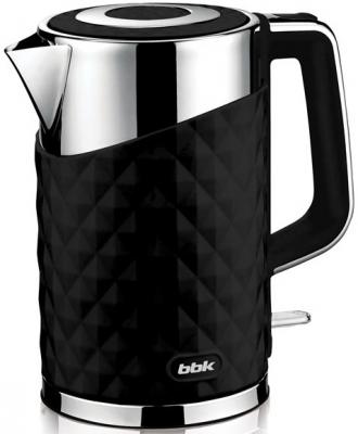 Чайник BBK EK1750P 2200 Вт чёрный 1.7 л металл/пластик