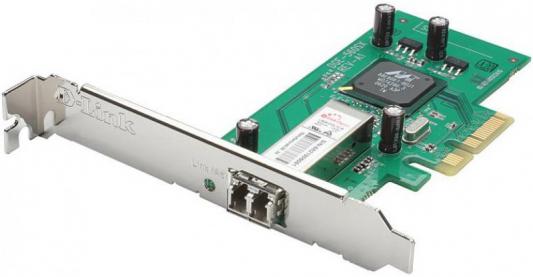 Сетевой адаптер D-LINK DGE-560SX/LC/C1A 10/100/1000Mbps с дуплексным LC-разъемом
