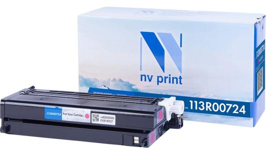 Картридж NV-Print 113R00724 для Xerox Phaser 6180 Phaser 6180MFP 6000стр Пурпурный