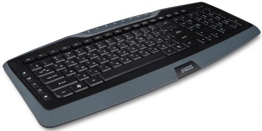 Клавиатура беспроводная Jet.A SlimLine K17 W USB серый
