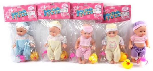 Пупс Shantou Gepai Baby Dolls 20 см с аксессуарами 0801-12