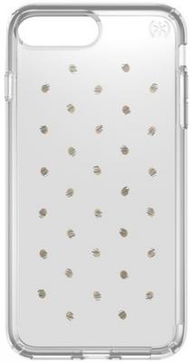 Накладка Speck Hazelnut Presidio Clear + Prints для iPhone 7 Plus серебристый прозрачный