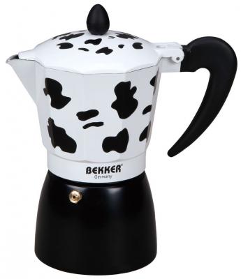 Кофеварка Bekker BK-9355 белый черный