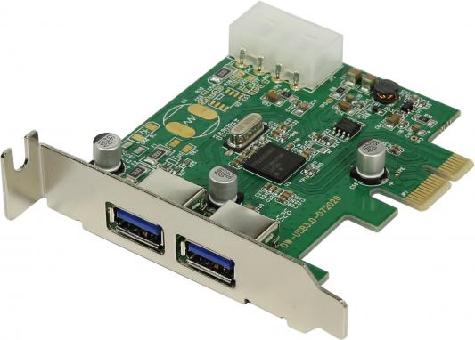 Контроллер PCI-E Orient NC-3U2PELP USB3.0 OEM
